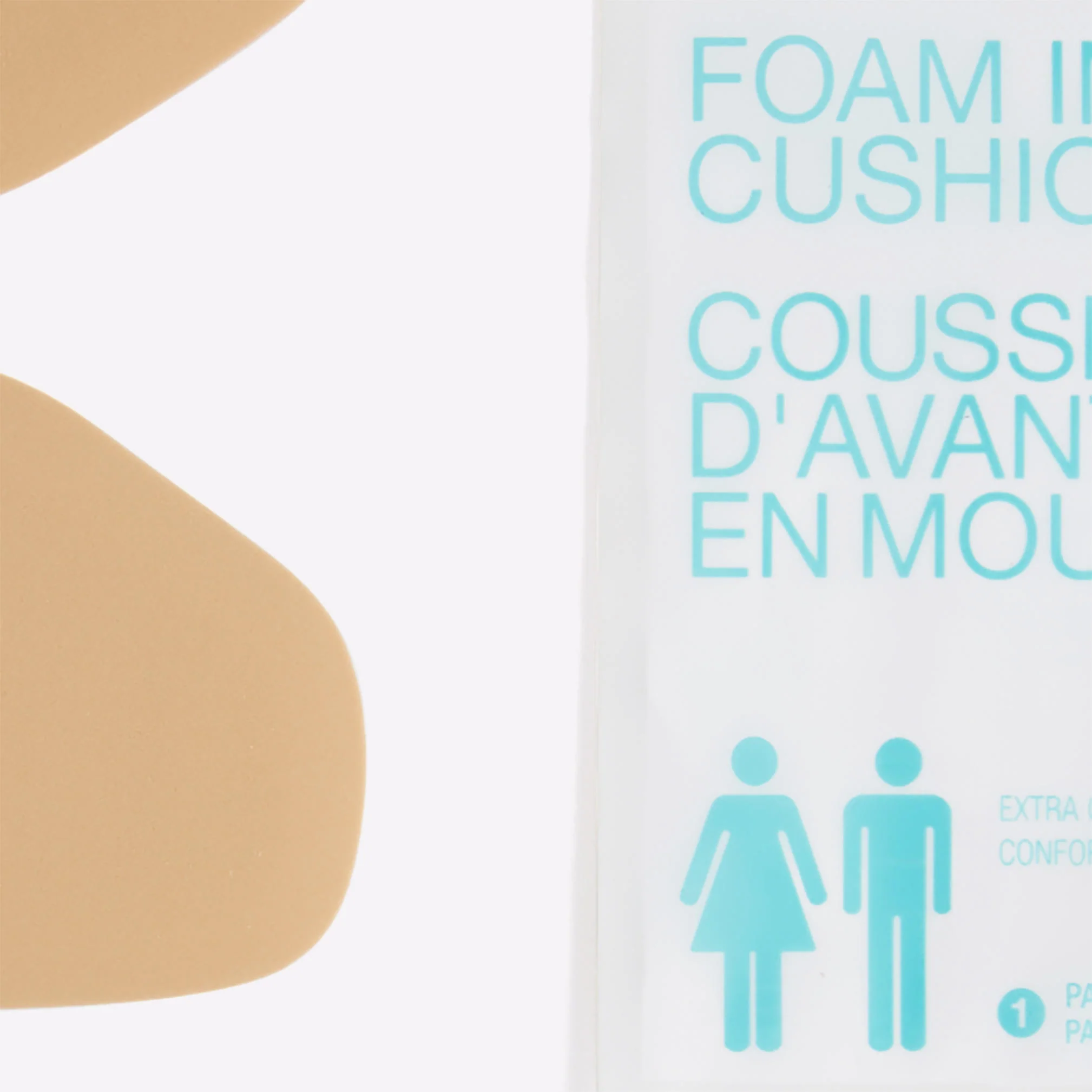 Tan Foam Instep Cushions - Image 3